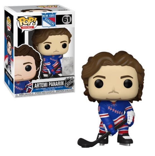 Funko Pop! Hockey NHL New York Rangers Artemi Panarin 61 + Free Protector