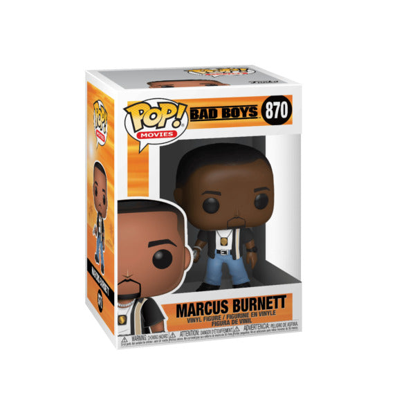 Funko Pop! Bad Boys - Marcus Burnett 870 (VAULTED) + Free Protector