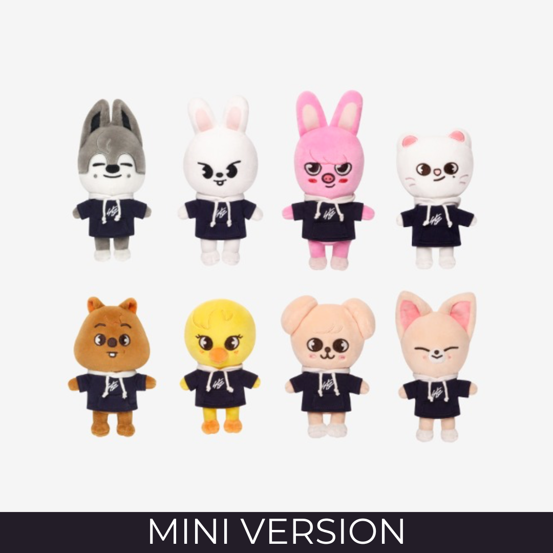 (PRE-ORDER) K-POP STRAY KIDS - SKZOO PLUSH MINI Ver. (SKZOO EVERYWHERE ALL AROUND THE WORLD (8 VERSIONS)