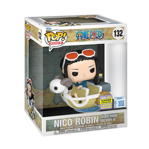 Funko Pop! One Piece Nico Robin 132 Funko 2025 Summer Convention Exclusive 6-Inch Figure