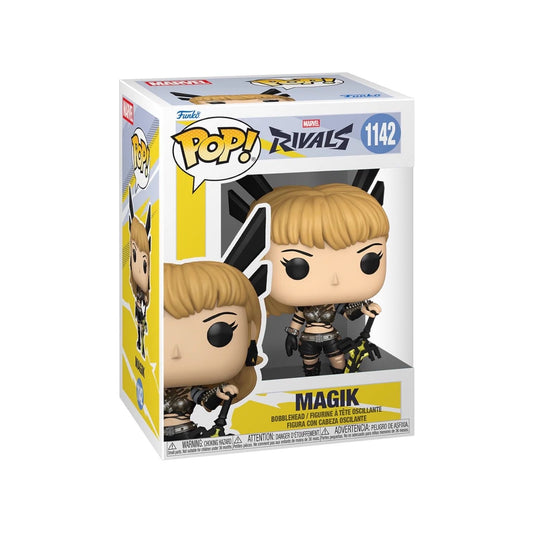 Funko Pop! Marvel Rivals - Magik 1142 Figure + Pop Protector