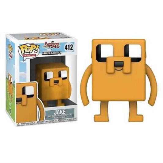 Funko Pop! Adventure Time x Minecraft - Jake 412 + Free Protector (VAULTED)