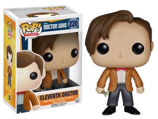 Funko Pop! Doctor Who - Eleventh Doctor 220 Figure + Pop Protector