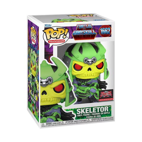 Funko Pop! Turtles of Grayskull : Skeletor 1662 Funko Target Con 2025 Exclusive + Pop Protector