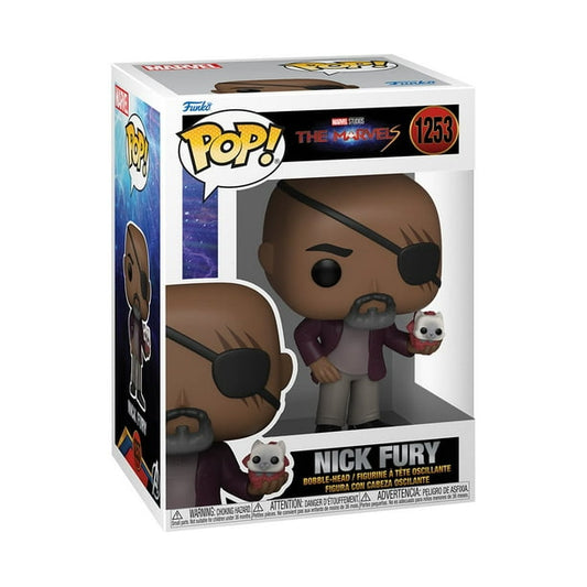 Funko Pop! Marvel Studios: The Marvels - Nick Fury 1253 + Free Protector