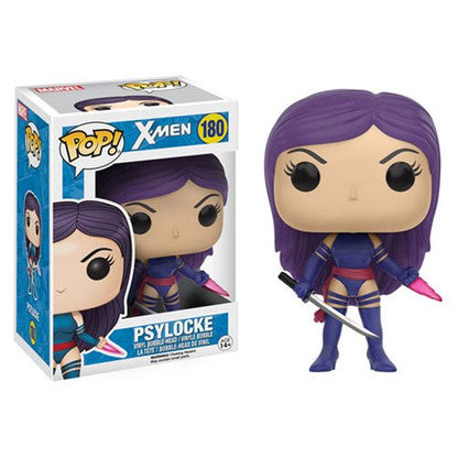 Funko Pop! X-Men Marvel - Psylocke 180 Figure + Pop Protector