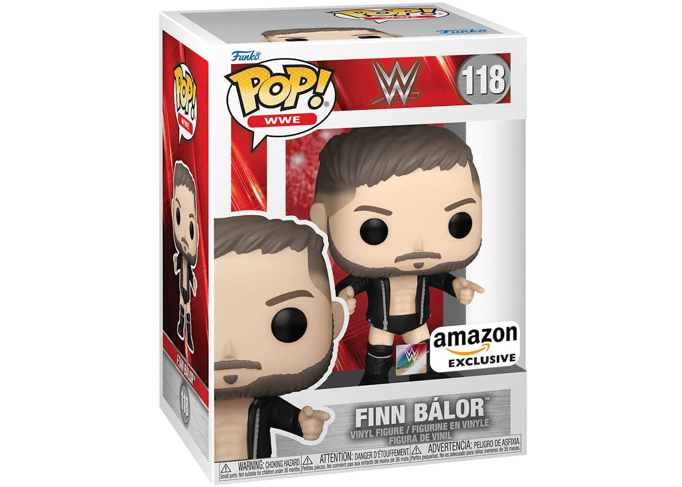Funko Pop! WEE Finn Bàlor 118 Amazon Exclusive + Pop Protector