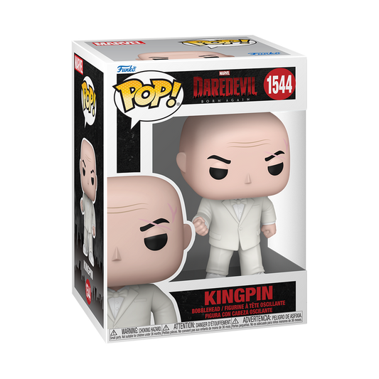 Funko Pop! Marvel Daredevil Born Again : Kingpin 1544 Figure + Pop Protector