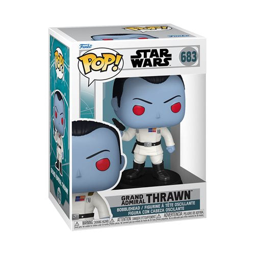Funko Pop! Star Wars Grand Admiral Thrawn 683 + Free Protector