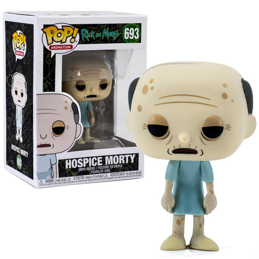 Funko Pop! Rick and Morty : Hospice Morty 693 Figure + Pop Protector