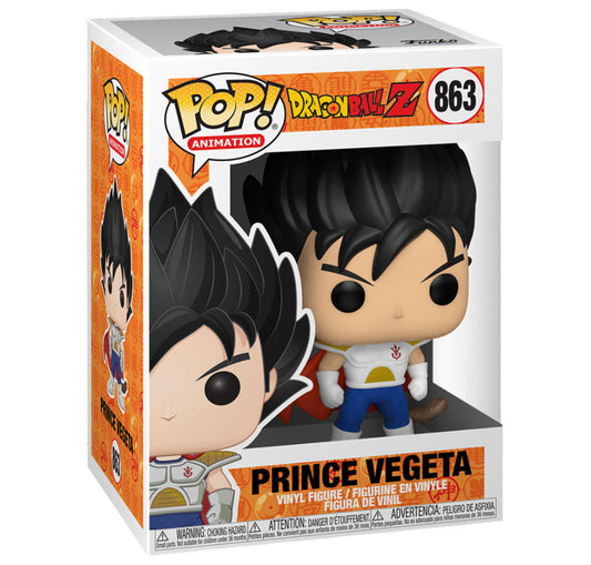 Funko Pop! Dragon Ball Z Prince Vegeta 863 + Protector