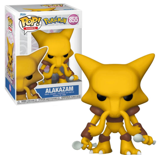 Funko Pop! Pokémon Alakazam 855 + Free Protector