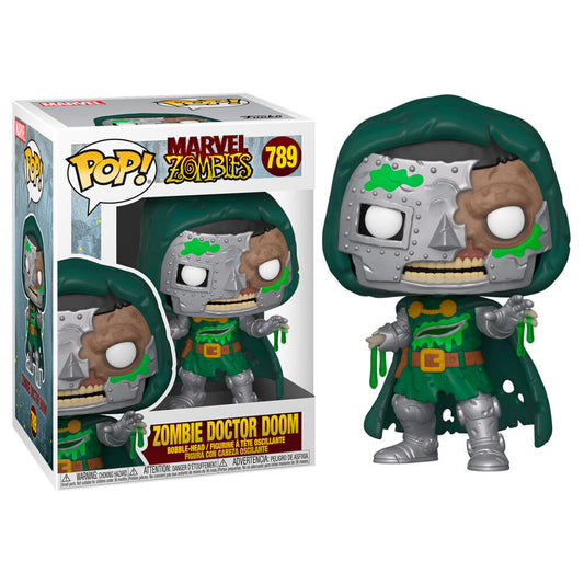 Funko Pop! Marvel Zombies - Zombie Doctor Doom 789 + Free Protector