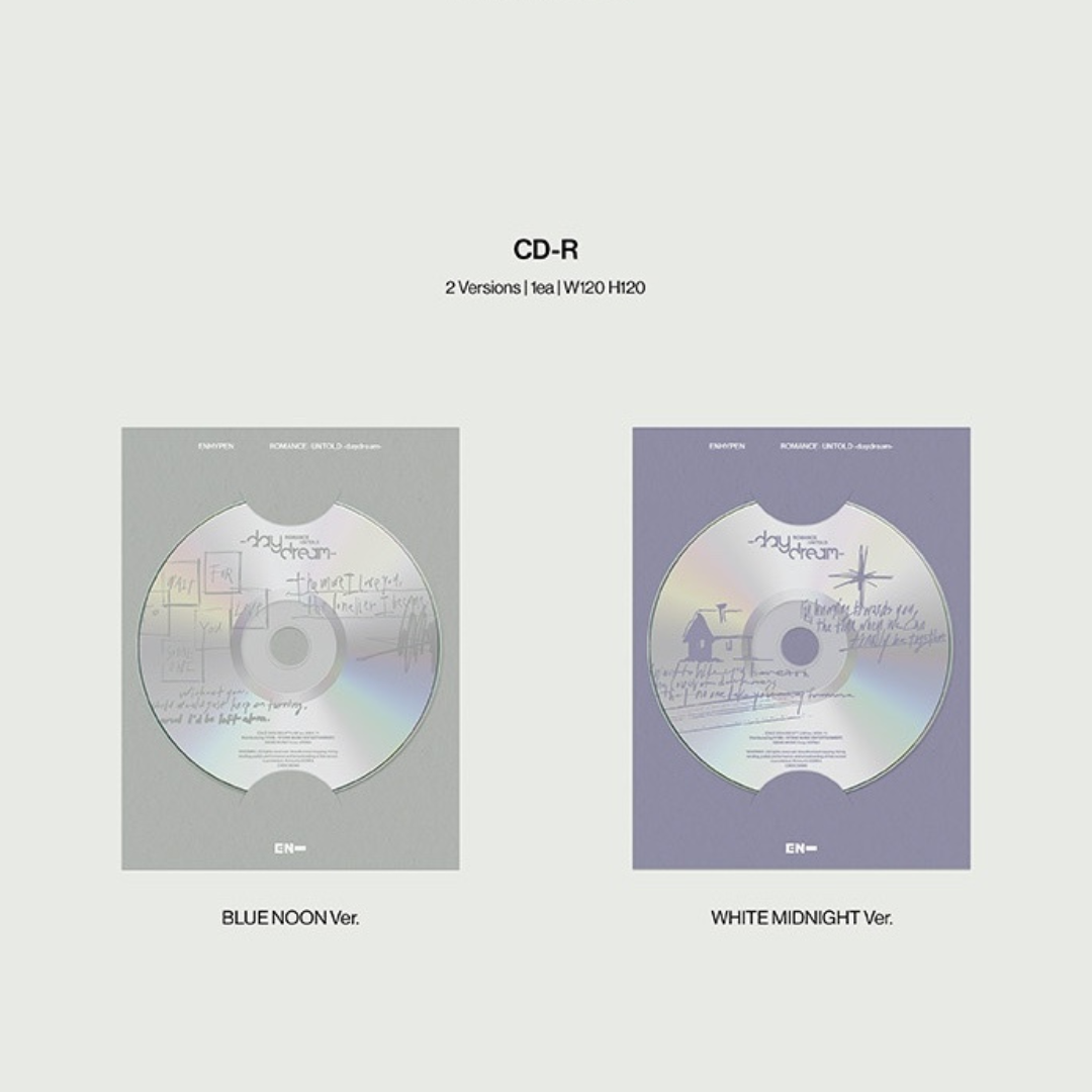 K-pop ENHYPEN 2nd Album Sealed [ROMANCE : UNTOLD] daydream White Midnight ver.