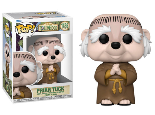 Funko Pop! Disney Robin Hood Friar Tuck 1436 + Free Protector