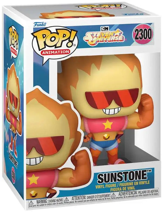 Funko Pop! Steven Universe - Sunstone 2300 Figure + Pop Protector