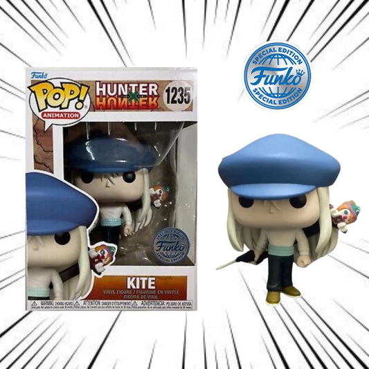 Funko POP! Animation: Hunter X Hunter #1235 Kite Special edition + PROTECTOR!