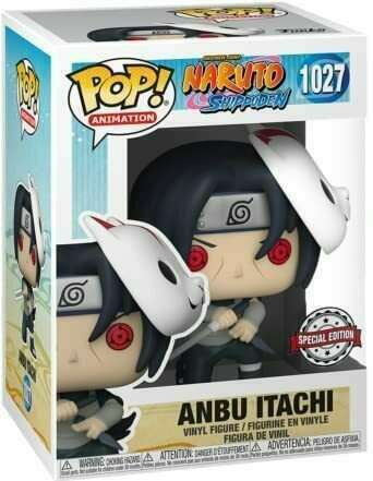 Funko POP! Anbu Itachi 1027 Naruto Shippuden Exclusive Special Edition Mask