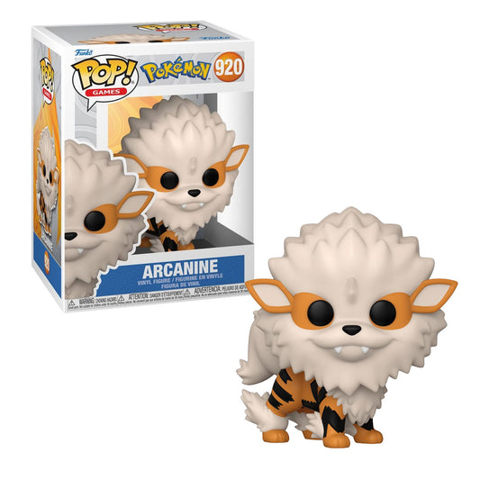 Funko POP! Games: Pokemon #920 Arcanine + Protector!