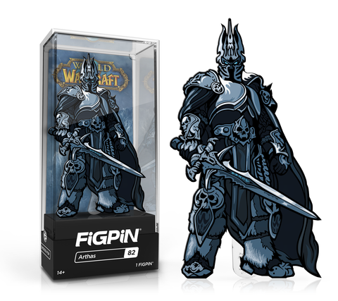 FiGPiN SDCC 2021 Exclusive Blizzard World of Warcraft Arthas #82