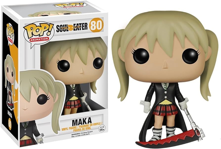 Funko Pop! Soul Eater - Maka 80 (VAULTED) + Free Protector