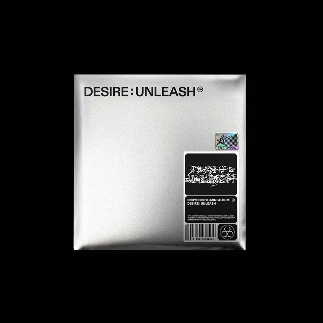 K-POP ENHYPEN - 6TH MINI ALBUM [DESIRE : UNLEASH] (ENGENE VER.) (7 VERSIONS) RANDOM
