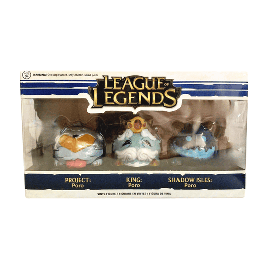 Funko League of Legends - Project : Poro, King: Poro, Shadow Isles: Poro GameStop Exclusive 3 Pack