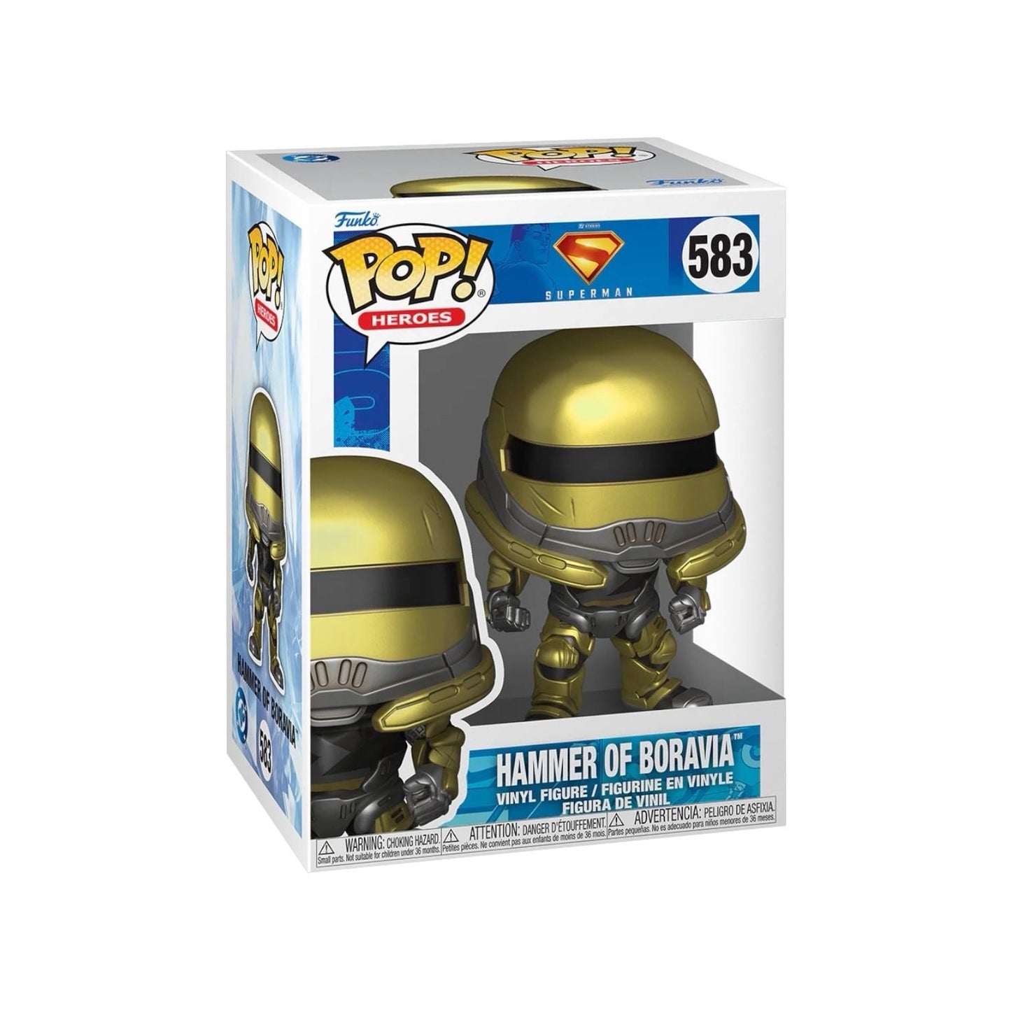 Funko Pop! DC Superman - Hammer of Boravia 583 + Pop Protector