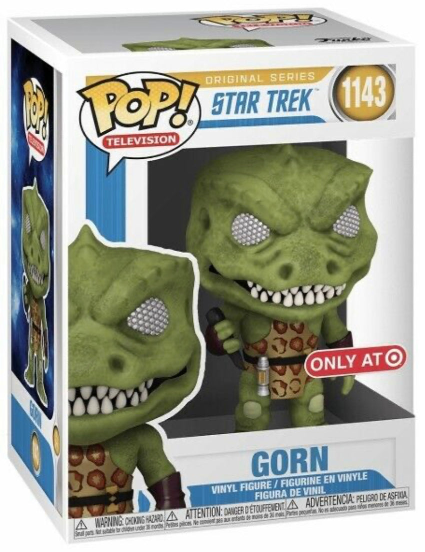 Funko Pop! Original Series Star Trek Gorn 1143 Target Exclusive + Free Protector