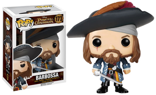 Funko Pop! Disney Pirates of the Caribbean - Barbossa 173 Figure + Pop Protector (VAULTED)