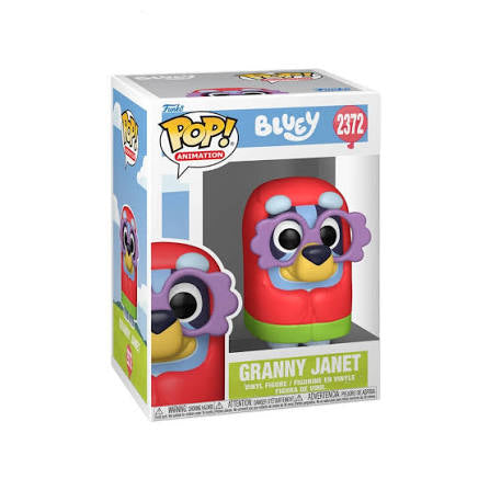 Funko Pop! Bluey - Granny Janet 2372 Figure + Pop Protector