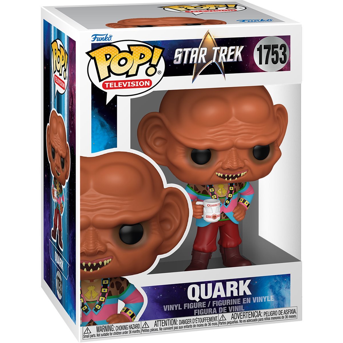Funko Pop! Star Trek : Quark 1753 Figure + Pop Protector