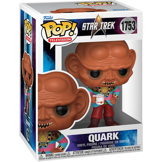 Funko Pop! Star Trek : Quark 1753 Figure + Pop Protector