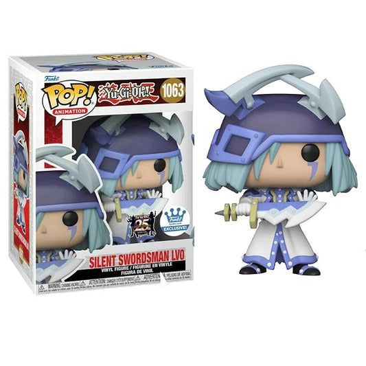 Funko Pop! Yu-Gi-Oh! 25th Anniversary- Silent Swordsman LVO 1063 Funko Shop Exclusive + Free Protector
