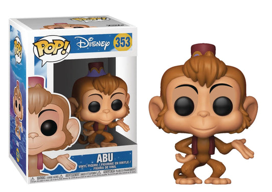 Funko Pop! Disney Aladdin - Abu 353 + Free Protector