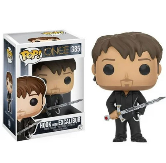 Funko Pop! Once Upon A Time - Hook with Excalibur 385 + Free Protector (VAULTED)