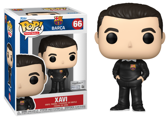Funko Pop! Football FCB Barcelona Xavi 66 + Free Protector