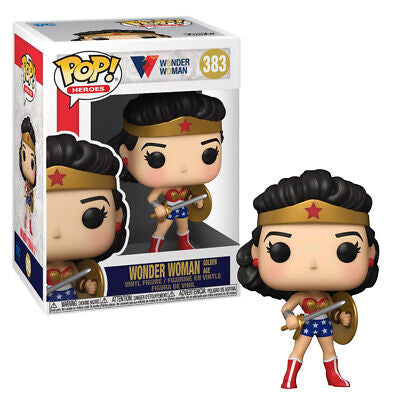 Funko Pop! Wonder Woman Golden Age 383 + Free Protector