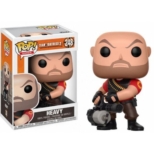 Funko Pop! Team Fortress 2 : Heavy 248 (VAULTED) + Free Protector