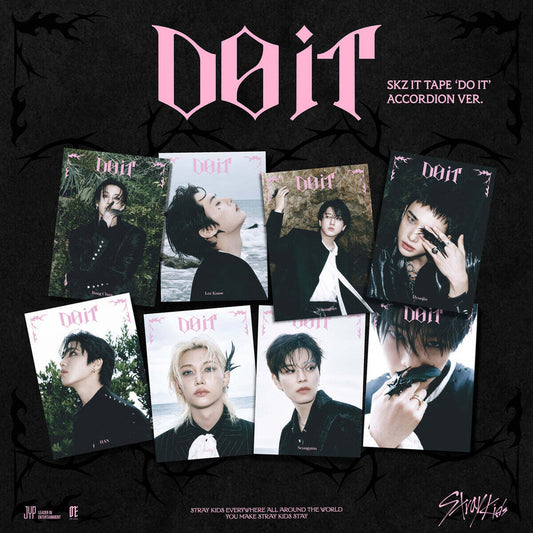 K-POP STRAY KIDS - DO IT ALBUM (DO VER.) ACCORDION VER. (8 VERSIONS)