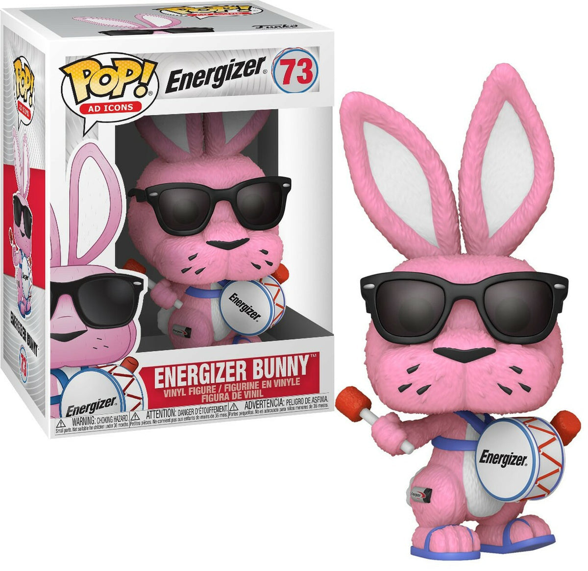 Funko Pop! Energizer Bunny 73 (VAULTED) + Free Protector