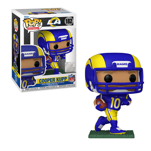 Funko Pop! NFL Los Angeles Rams Cooper Krupp 182 + Free Protector