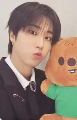 K-POP STRAY KIDS SKZOO EVERYWHERE ALL AROUND THE WORLD in SEOUL POP-UP STORE REWARD HAN JISUNG OFFICIAL PHOTOCARD