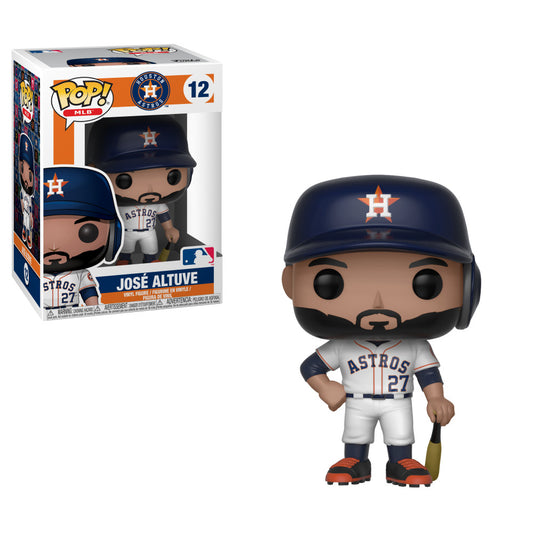 Funko Pop! Houston Astros - José Altuve 12 Figure + Pop Protector
