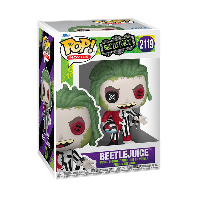 Funko Pop! Beetlejuice 2119 Figure + Pop Protector
