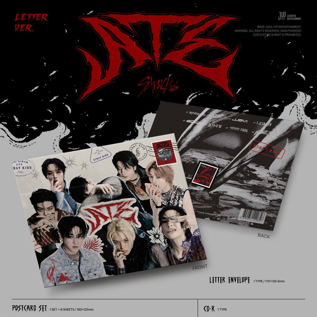 K-pop Stray Kids - Ate Album (Letter Ver.)