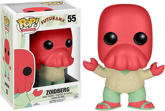 Funko Pop! Futurama - Zoidberg 55 (VAULTED) + Free Protector