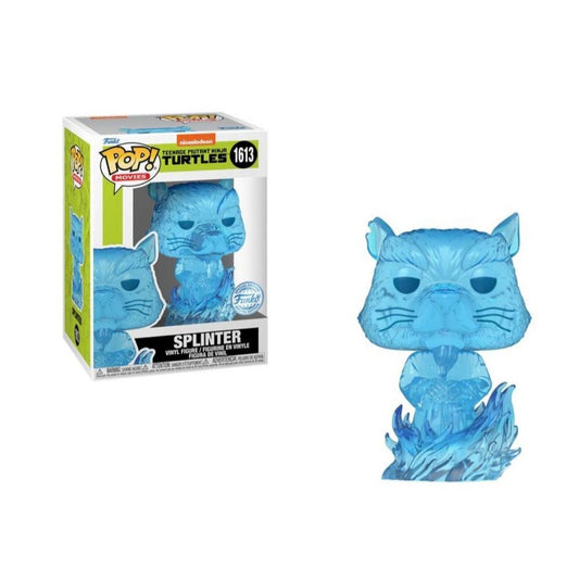 Funko Pop! Nickelodeon Teenage Mutant Ninja Turtles - Splinter 1613 Funko Special Edition + Free Protector