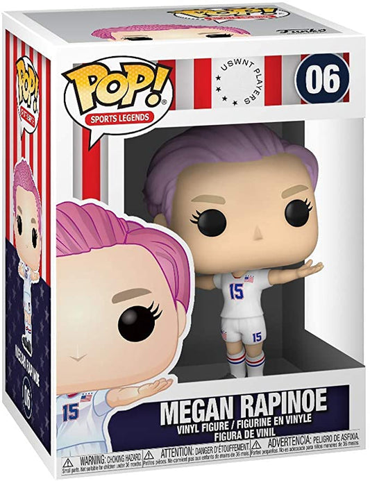 Funko Pop! Sports Legends US Women’s Soccer - Megan Rapinoe + Pop Protector