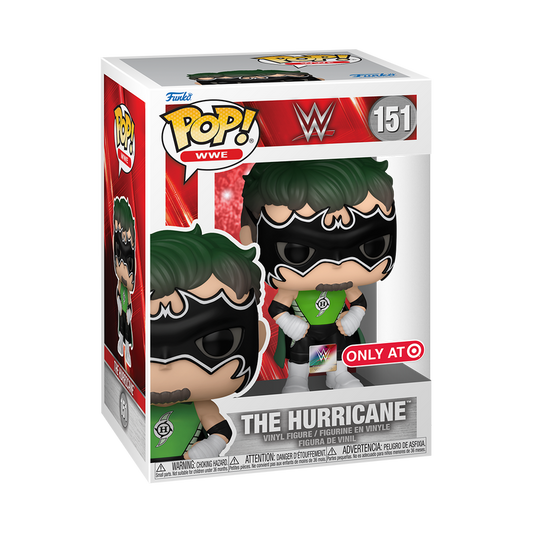 Funko Pop! WWE The Hurricane 151 Target Exclusive + Free Protector